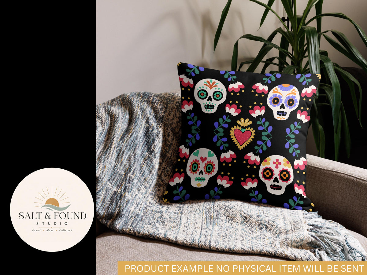 Sugar Skull Seamless Pattern