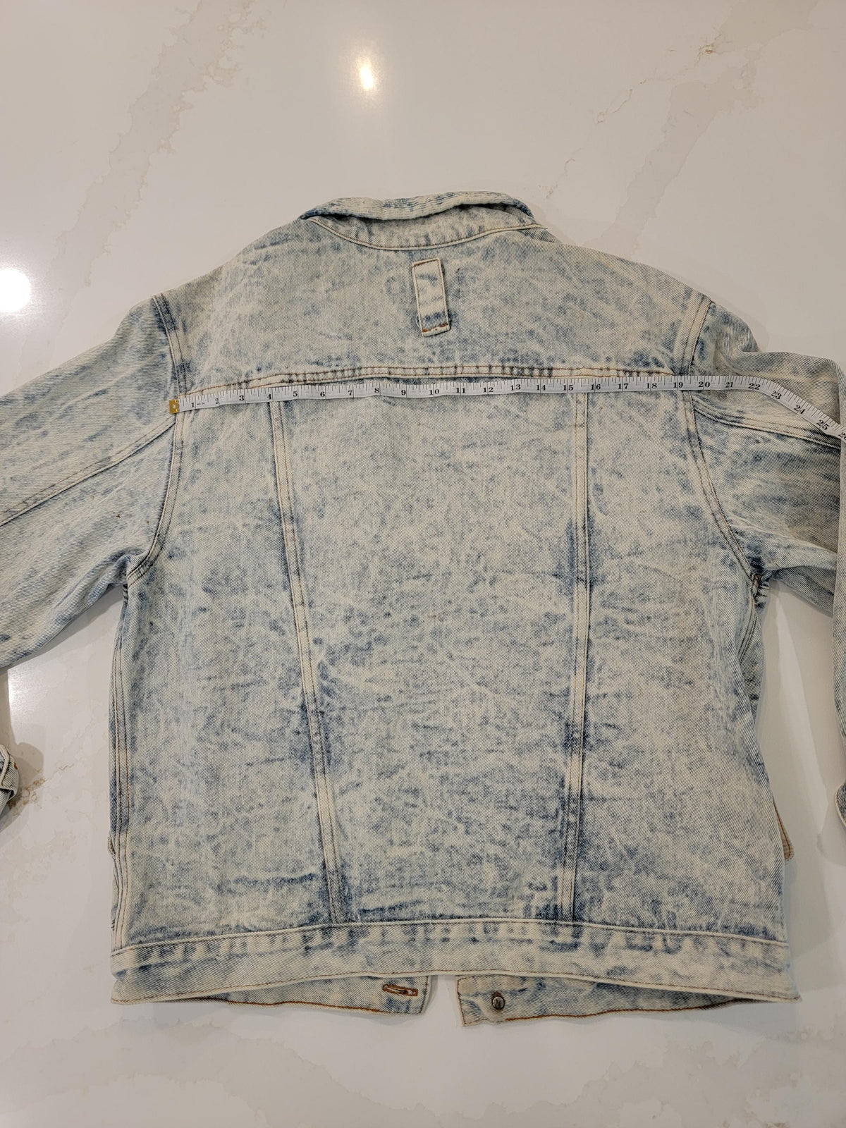 Vintage 90s Generation Blues Denim Jacket Acid Wash Trucker Jean Jacket Unisex Large