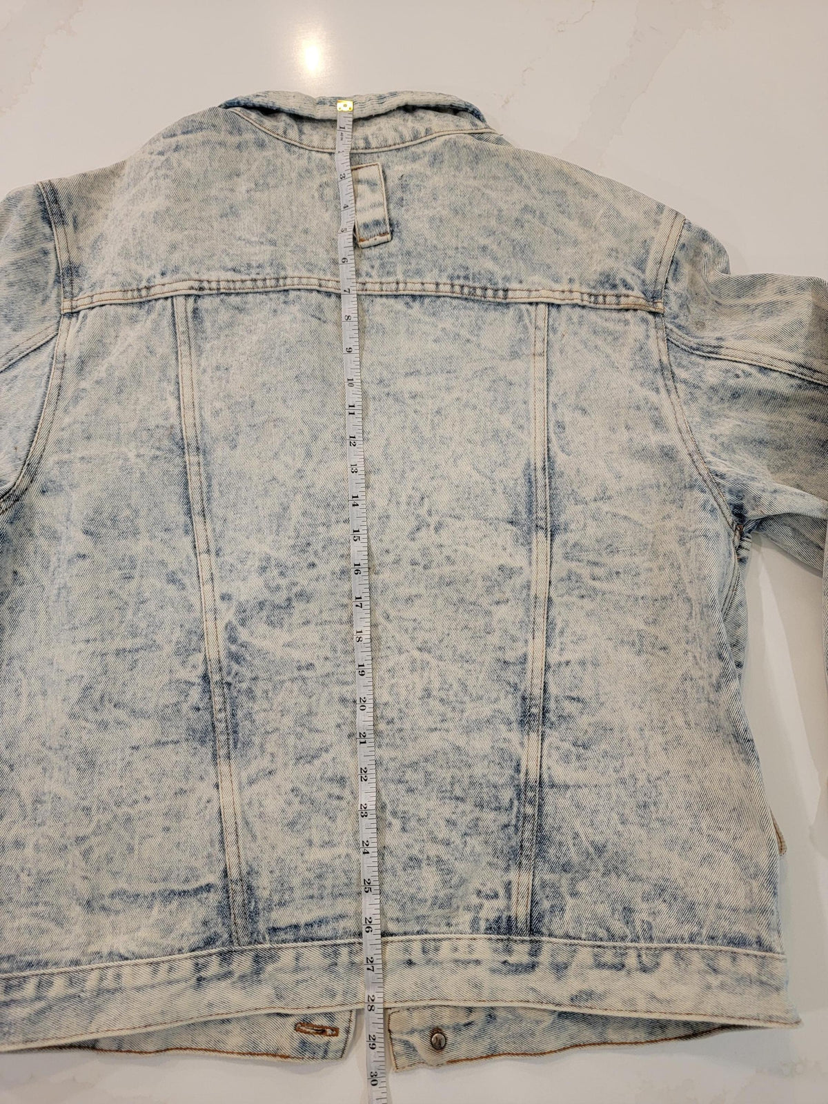 Vintage 90s Generation Blues Denim Jacket Acid Wash Trucker Jean Jacket Unisex Large