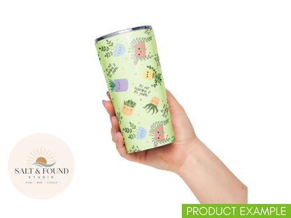 Kawaii Plant Seamless Pattern
