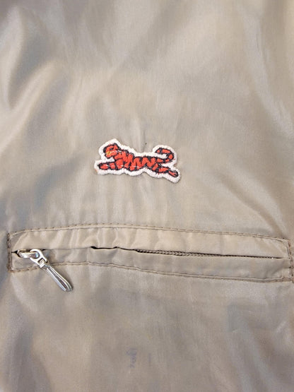 Vintage 1980s Le Tigre Jacket Khaki Windbreaker Mens Large