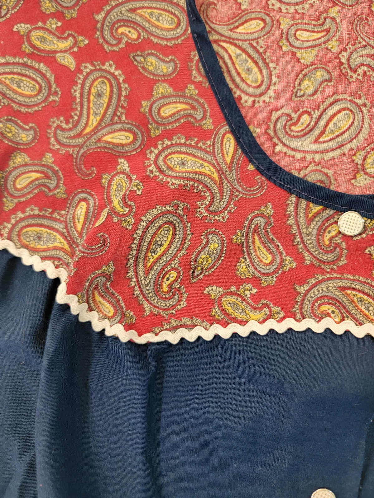 1970s Vintage Jason Industries Cobbler Apron Smock