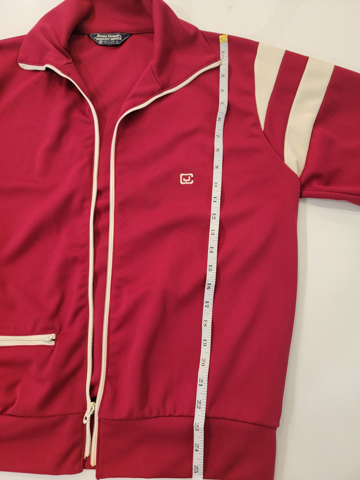 Vintage 70s Women's Jimmy Connors by Robert Bruce Track Jacket