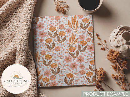 Autumn Fields Digital Seamless Pattern