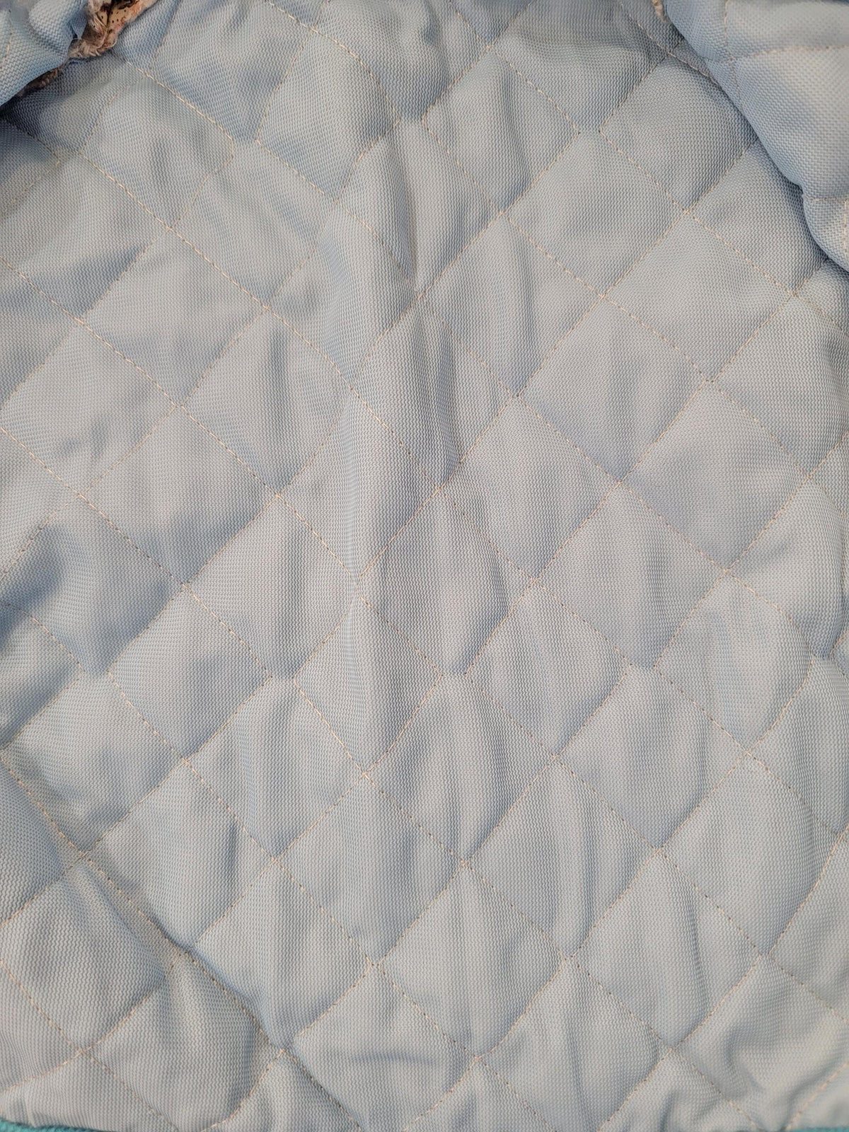 Vintage 1980s Handmade Quilted Kids Toddlers Coat