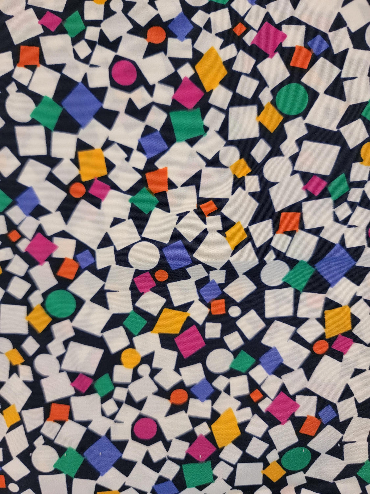 Vintage 1970s Don Elliot Sport Dress Geometric Print