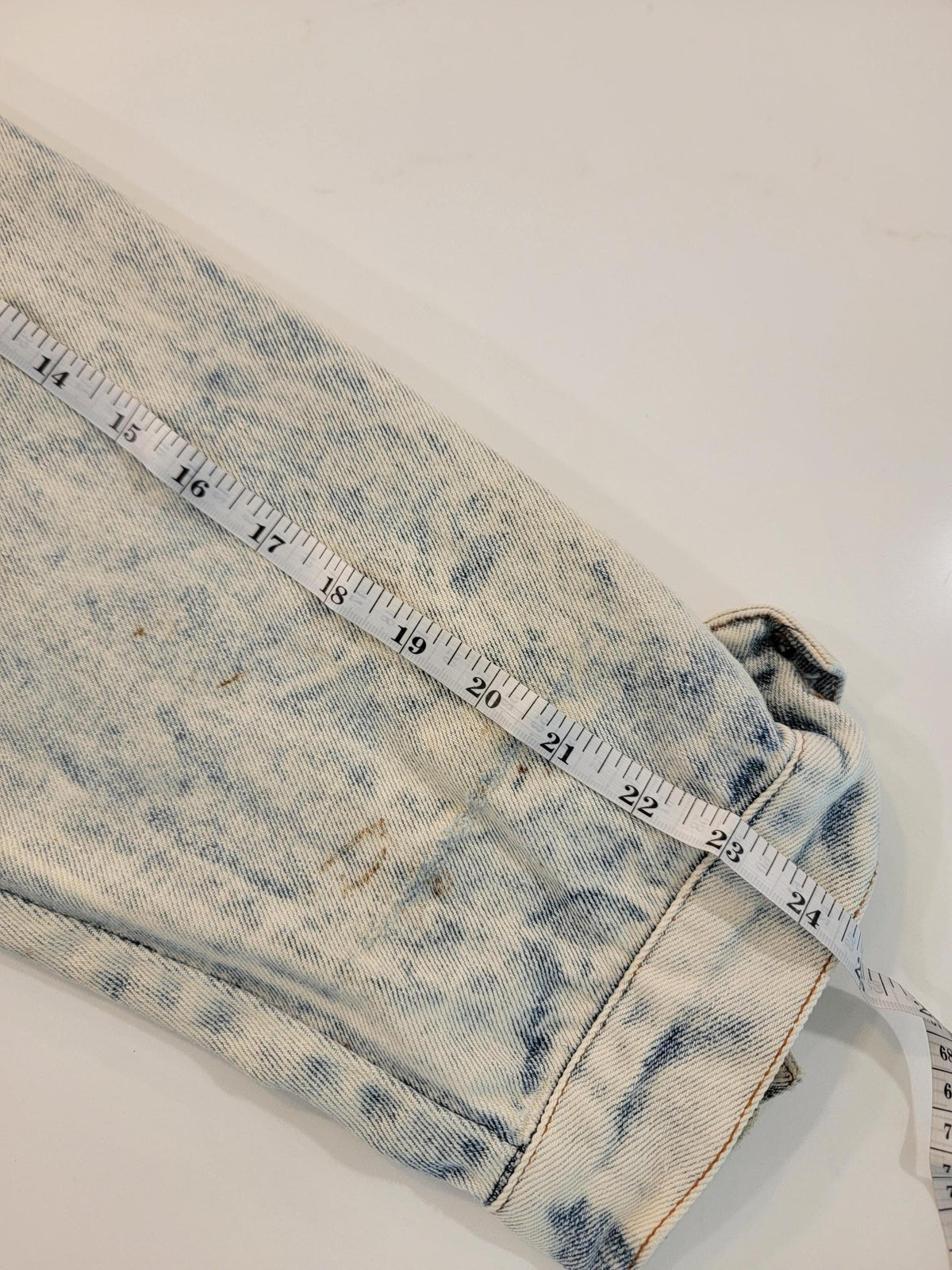 Vintage 90s Generation Blues Denim Jacket Acid Wash Trucker Jean Jacket Unisex Large