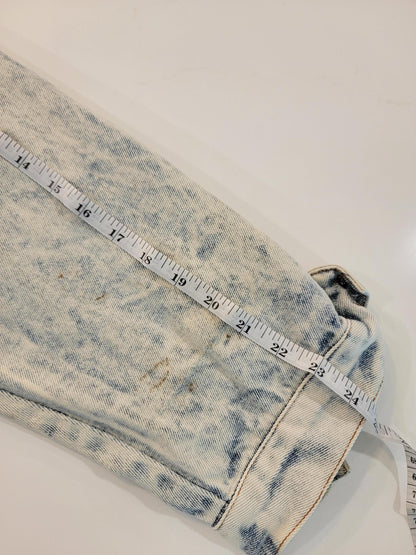 Vintage 90s Generation Blues Denim Jacket Acid Wash Trucker Jean Jacket Unisex Large