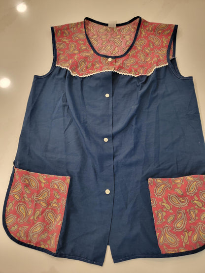 1970s Vintage Jason Industries Cobbler Apron Smock