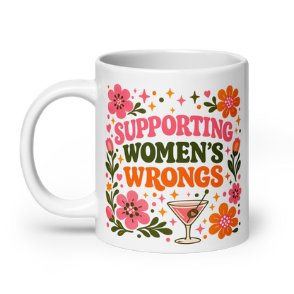 Receipts or it Didn't Happen White glossy mug